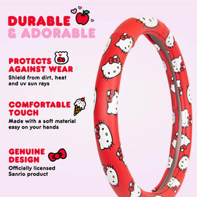 Carbella Hello Kitty clip-on air freshener adding up to thirty days of pleasant scent