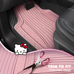 Carbella Hello Kitty anti-slip backing detail offering secure grip while driving