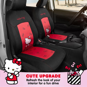 Carbella Hello Kitty mat underside non-slip backing ensures stable grip