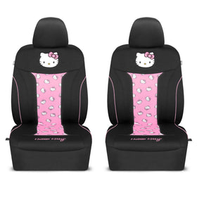 Carbella Hello Kitty lifestyle car interior styled showing vibrant pink accents