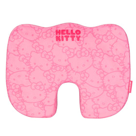 Carbella Hello Kitty in desk setup adding cute style and ergonomic support