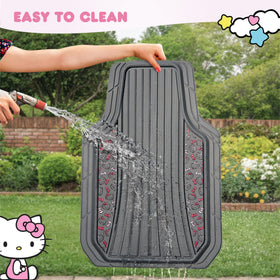 Carbella Hello Kitty scale comparison with shoe showing size and coverage for practical fit