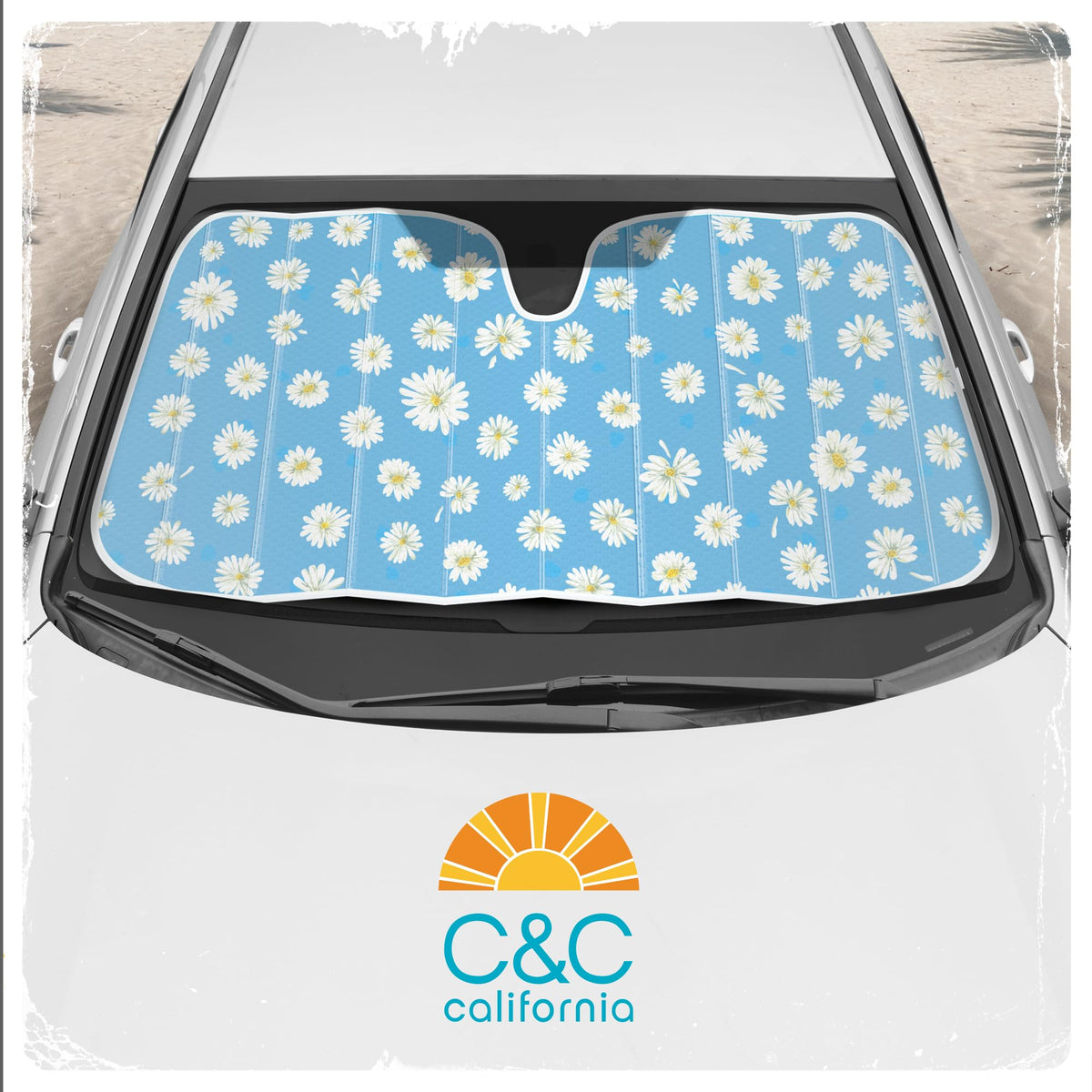Carbella in parking lot lifestyle scene showing visible design and easy use