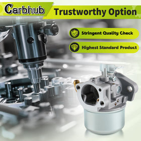 Carbhub fuel hose and clamps included to restore secure, leak-free fuel lines