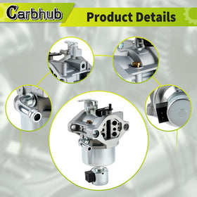 Carbhub 594605 fuel inlet detail illustrating connector location and leak prevention