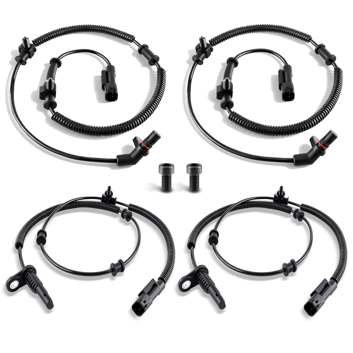Carbhub ABS sensor front packaging showing 4-piece kit and fitment