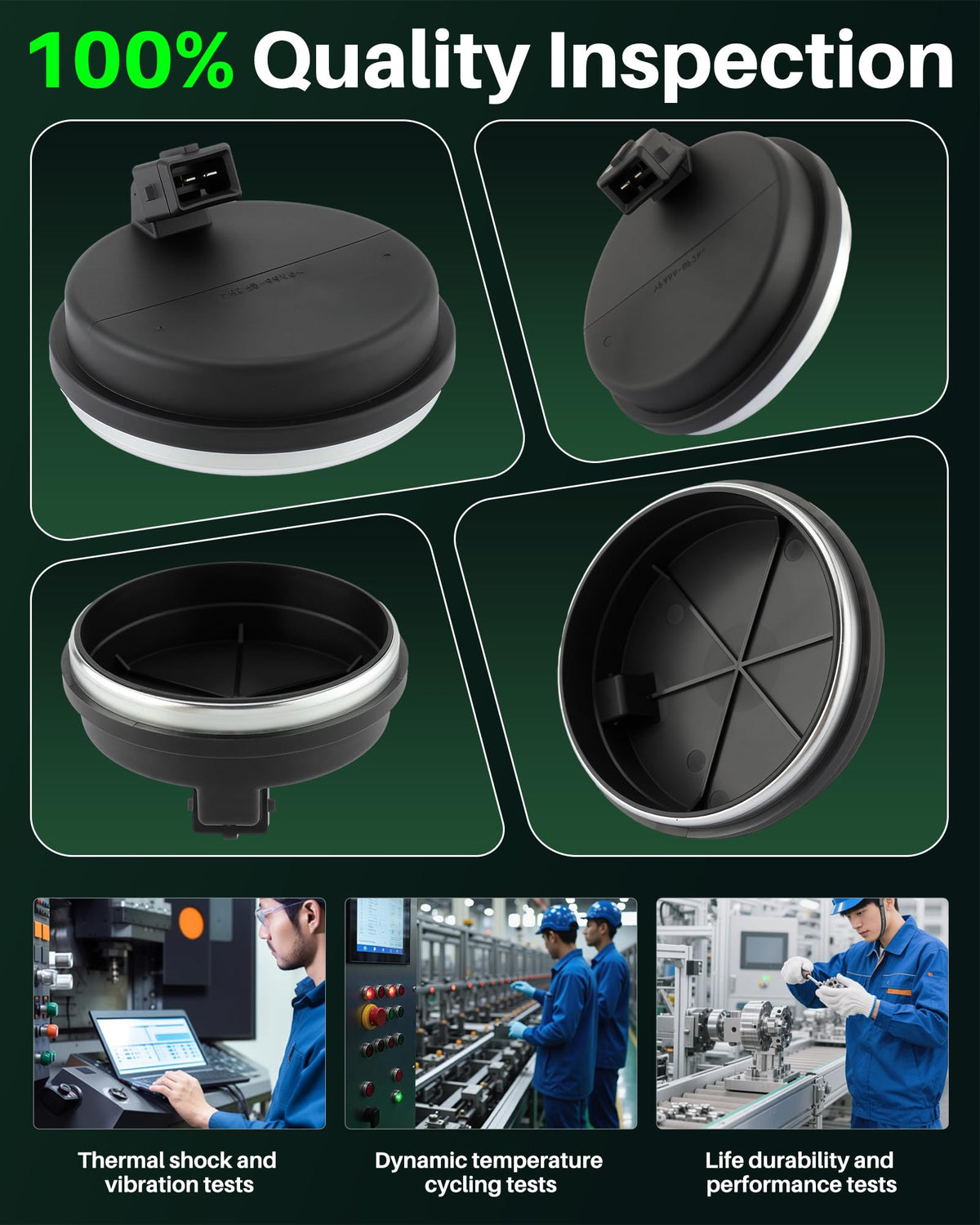 Carbhub sensor mounted on wheel hub illustrating correct fit and restored function