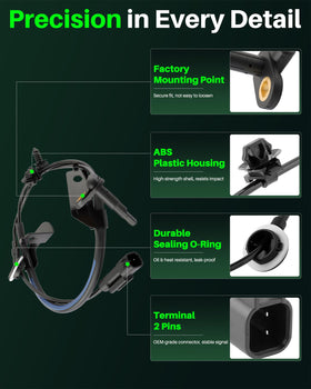 Carbhub sensor mounting point detail showing precise fit and durability