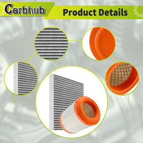 Carbhub cabin filter being installed under dash, simple DIY maintenance benefit