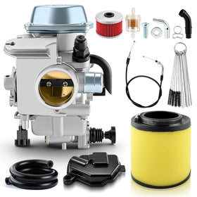 Carbhub carburetor front view showing clean fitment and reliable performance