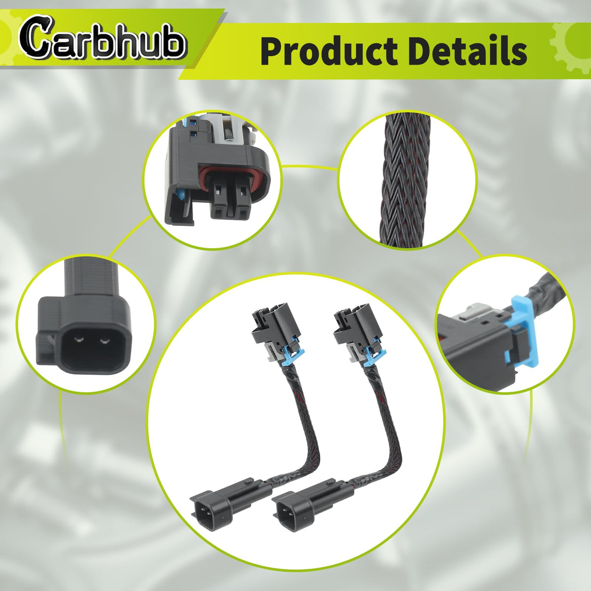 Carbhub close-up of terminals demonstrating corrosion-resistant contact benefit