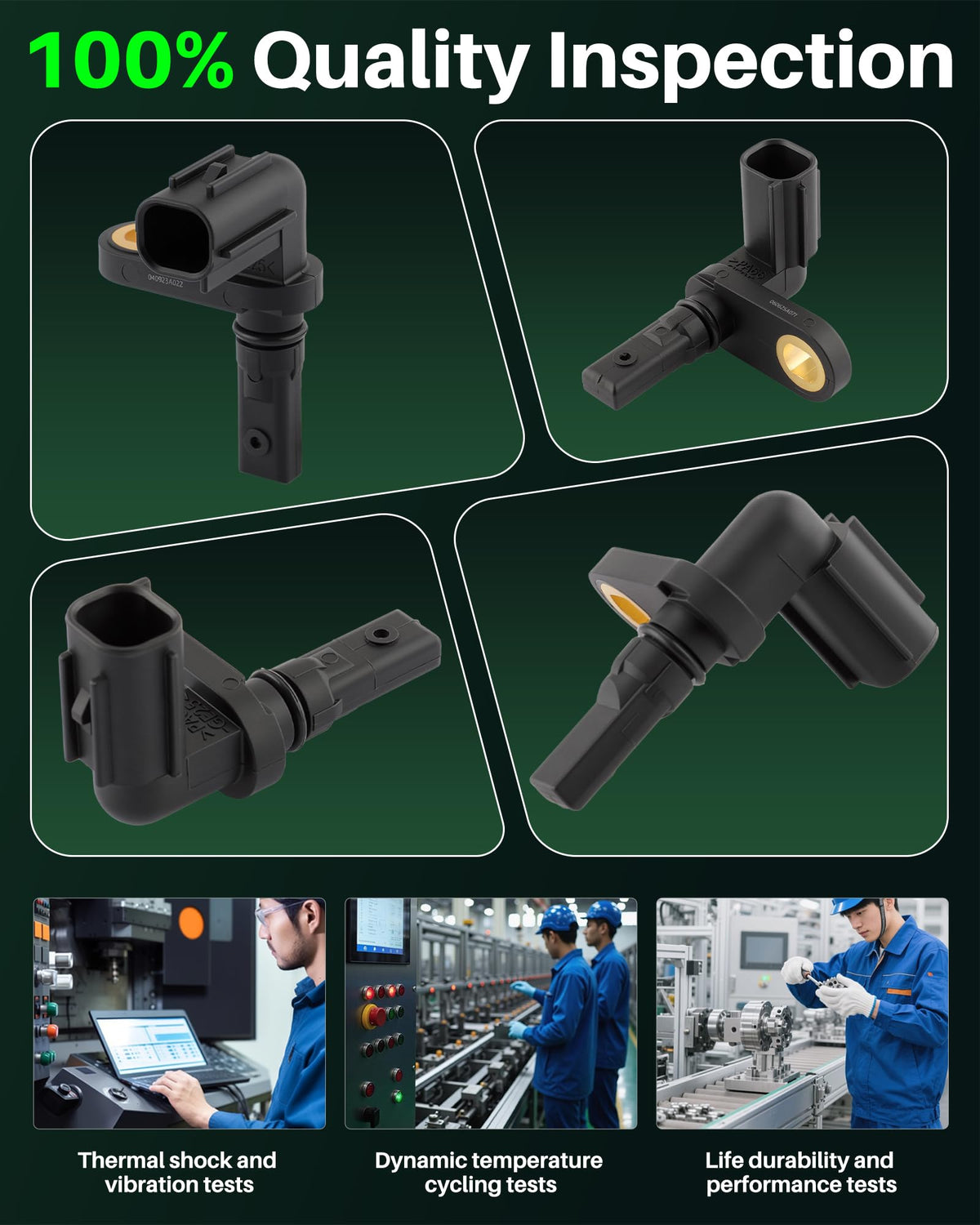 Carbhub four sensors laid out to show included pieces and complete kit advantage
