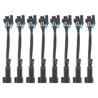 Carbhub front connector view showing EV6 to Mini Delphi fit and secure connection