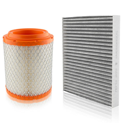 Carbhub front packaging showing engine and cabin filters, clear identification benefit