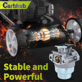 Carbhub carburetor close-up throttle linkage for precise engine response