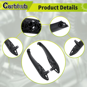 Carbhub installation in car photo showing how panels restore interior finish