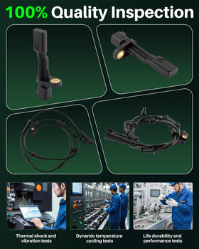 Carbhub front wheel sensor installed on Jeep Wrangler JK improving ABS signal accuracy