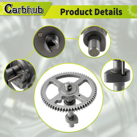 Carbhub camshaft installed on a mower engine illustrating correct alignment and fitment