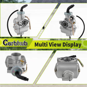 Carbhub packaged kit contents laid out showing included cable, grip and gasing set benefits