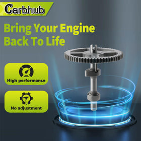 Carbhub boxed kit with label ready for shipment and easy part identification