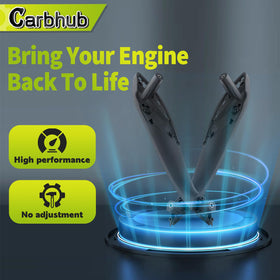 Carbhub part number label detail image to confirm OE compatibility