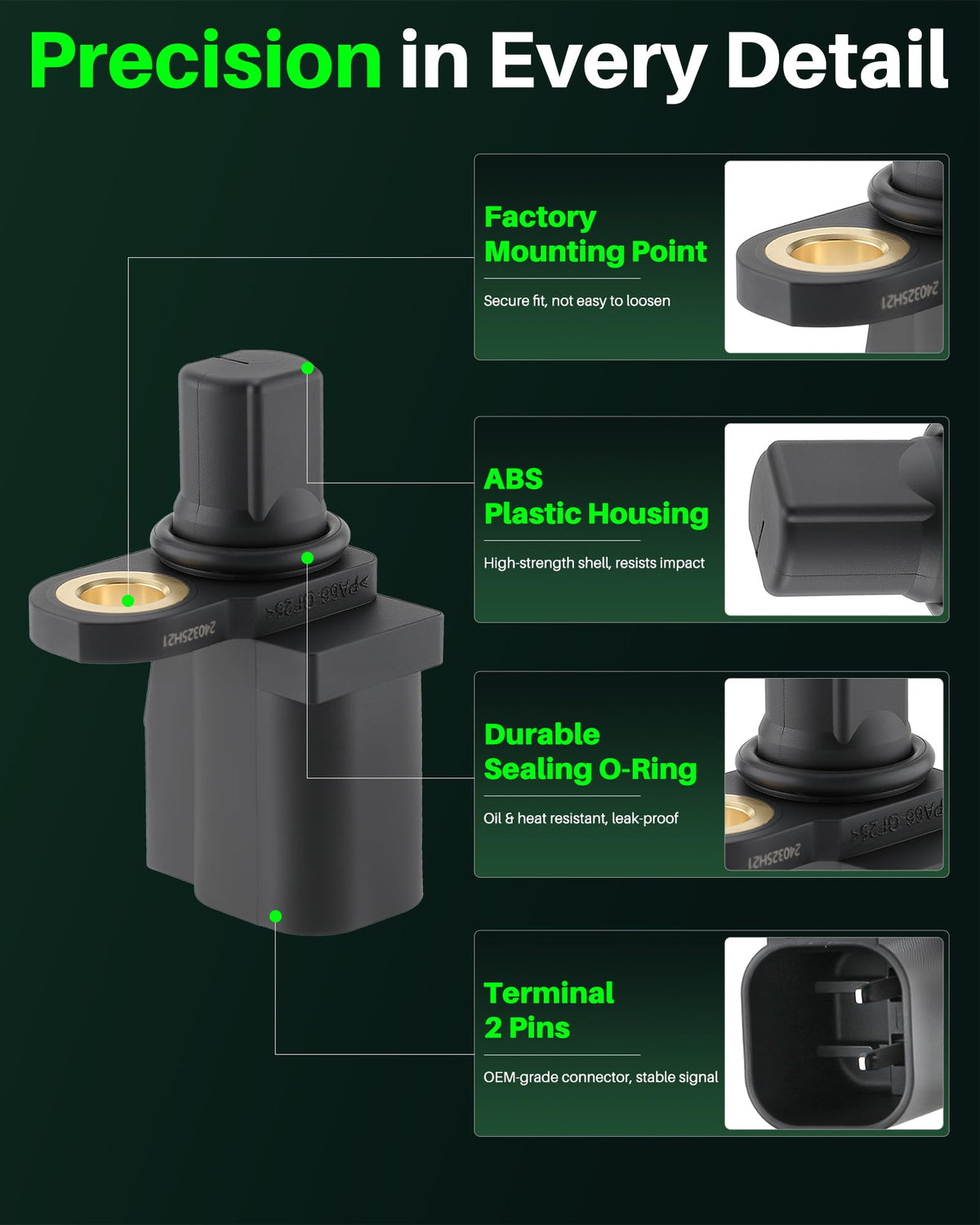 Carbhub mounting bracket detail showing OEM-style fit for easy installation