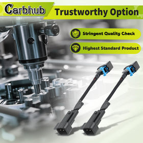 Carbhub adapters laid out with packaging showing included parts and kit convenience