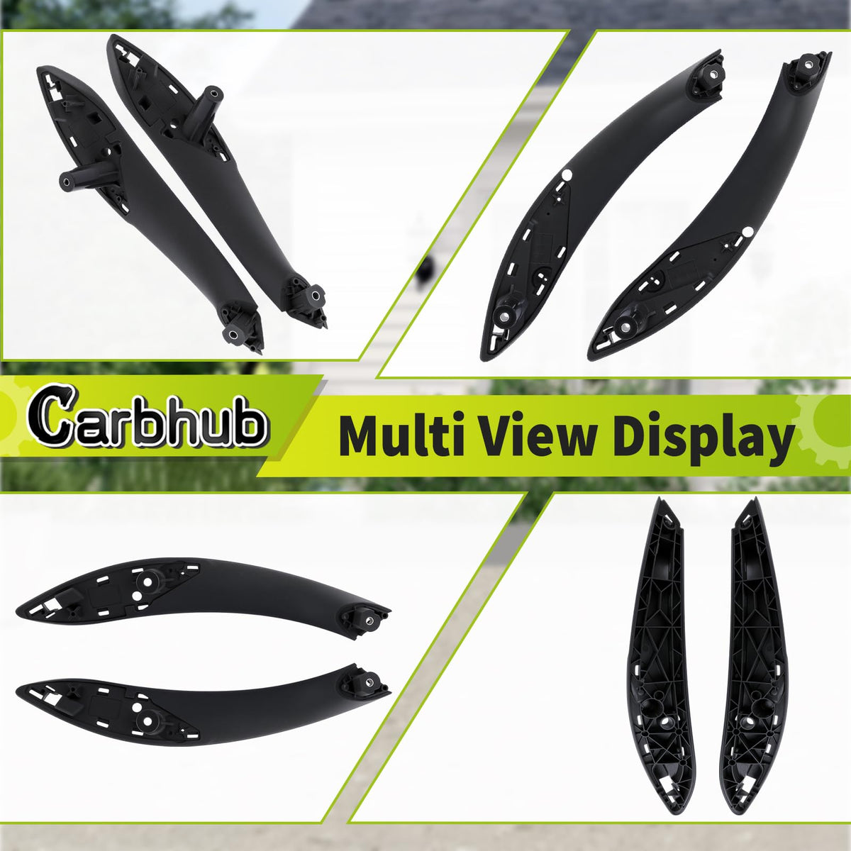 Carbhub size comparison with hand to show scale and easy handling