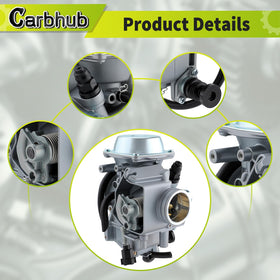 Carbhub close-up of plunger choke starter valve for improved cold starts