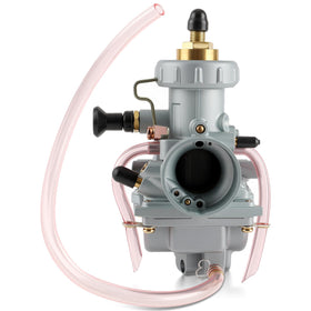 Carbhub front view of YFS200 carburetor showing clean casting and fitment benefit