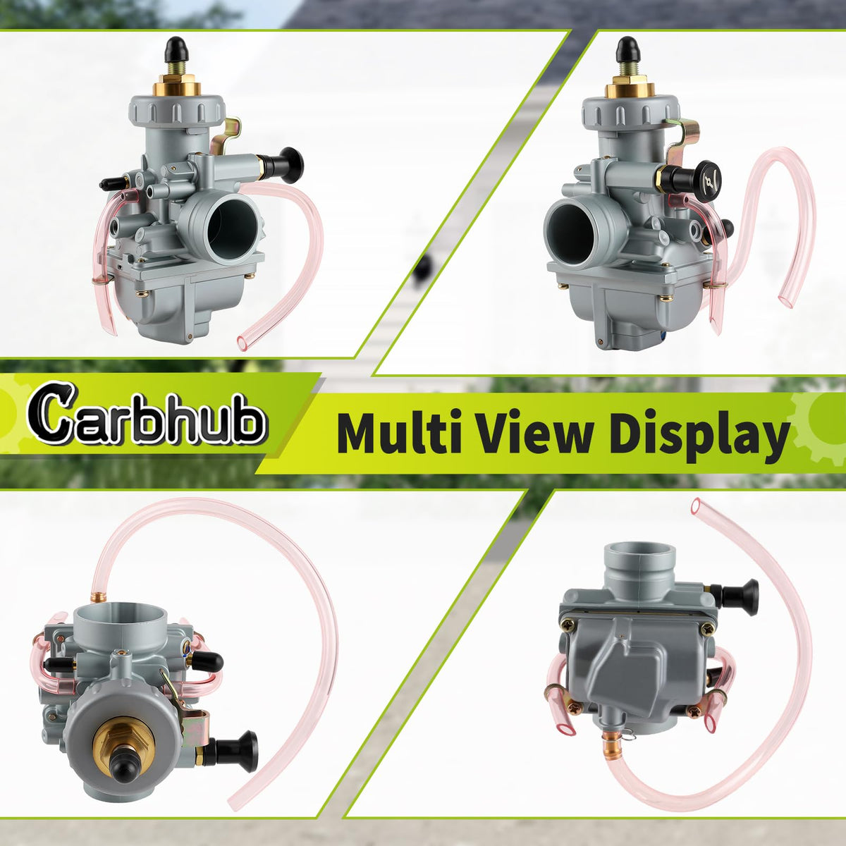 Carbhub installed on Yamaha Blaster 200 demonstrating restored throttle response