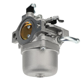 Carbman carburetor installed in mower engine bay improving starting reliability