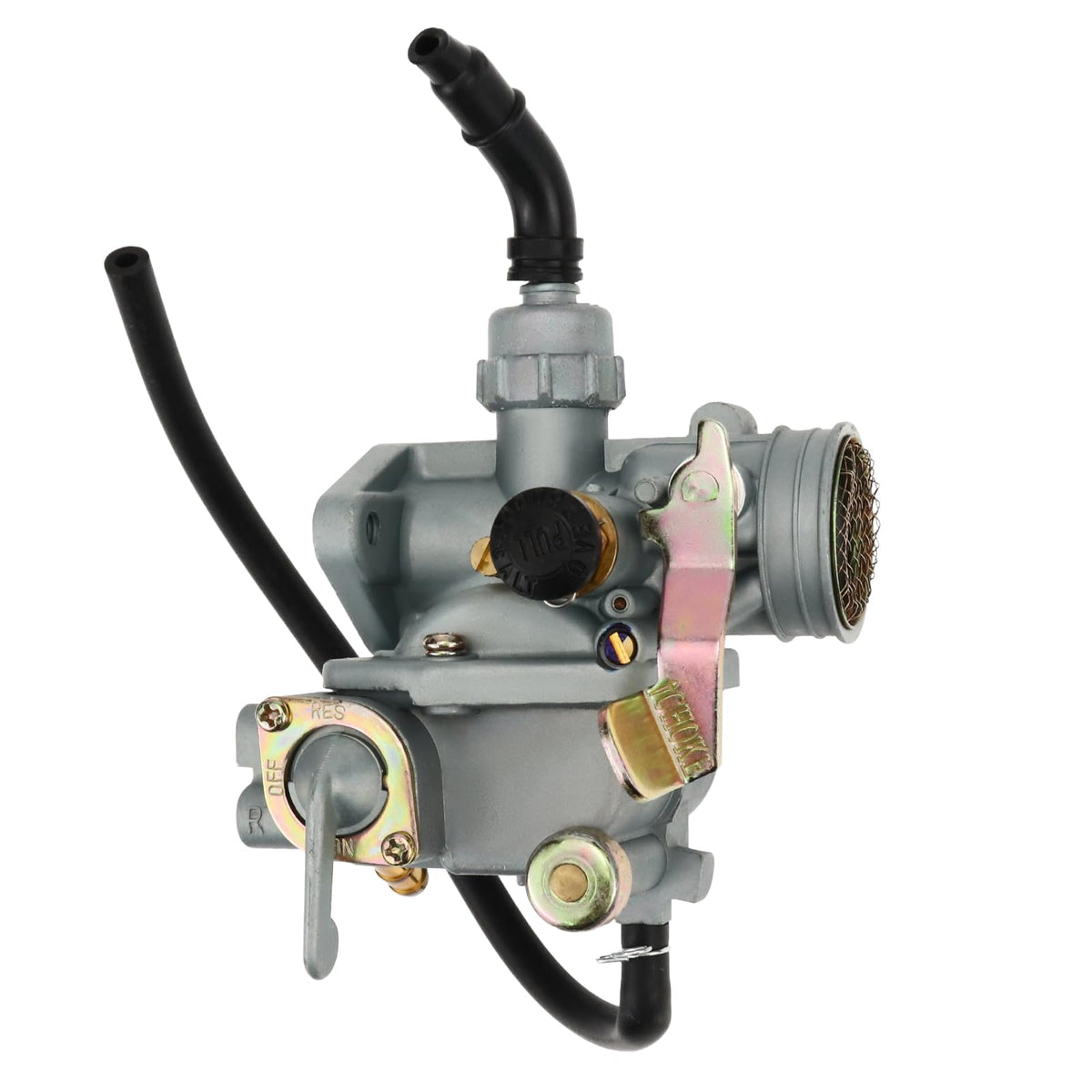 Carbman carburetor installed on Honda CT90 showing improved fitment