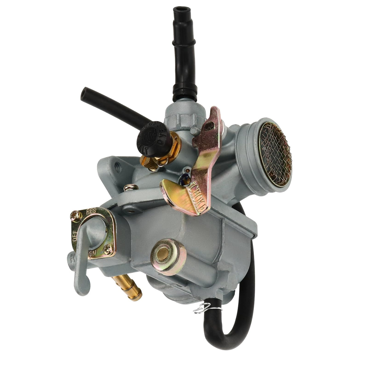 Carbman carburetor disassembled showing jets and parts for easy maintenance