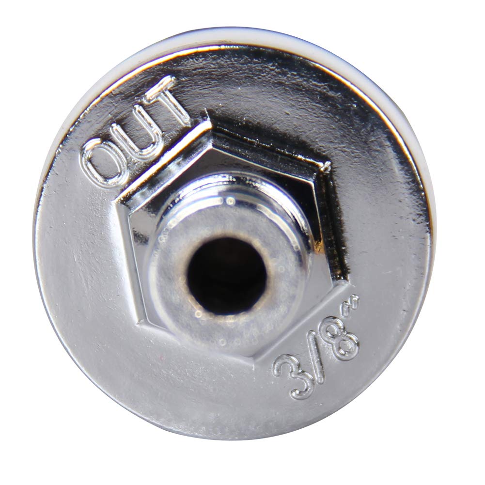 CarBole filled filter showing trapped particles for quick visual fuel condition checks