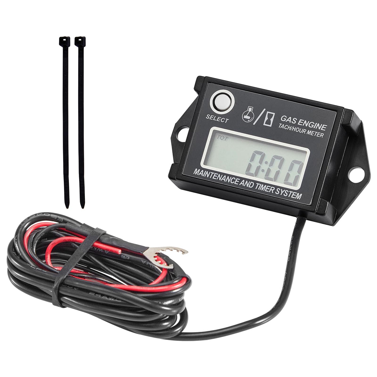 CarBole front panel showing compact gauge and clear numerals for quick readings
