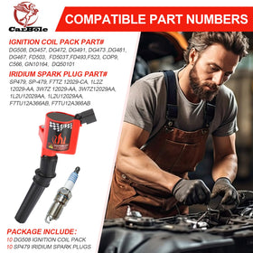 CarBole ignition coil installed in engine bay demonstrating direct-fit ease