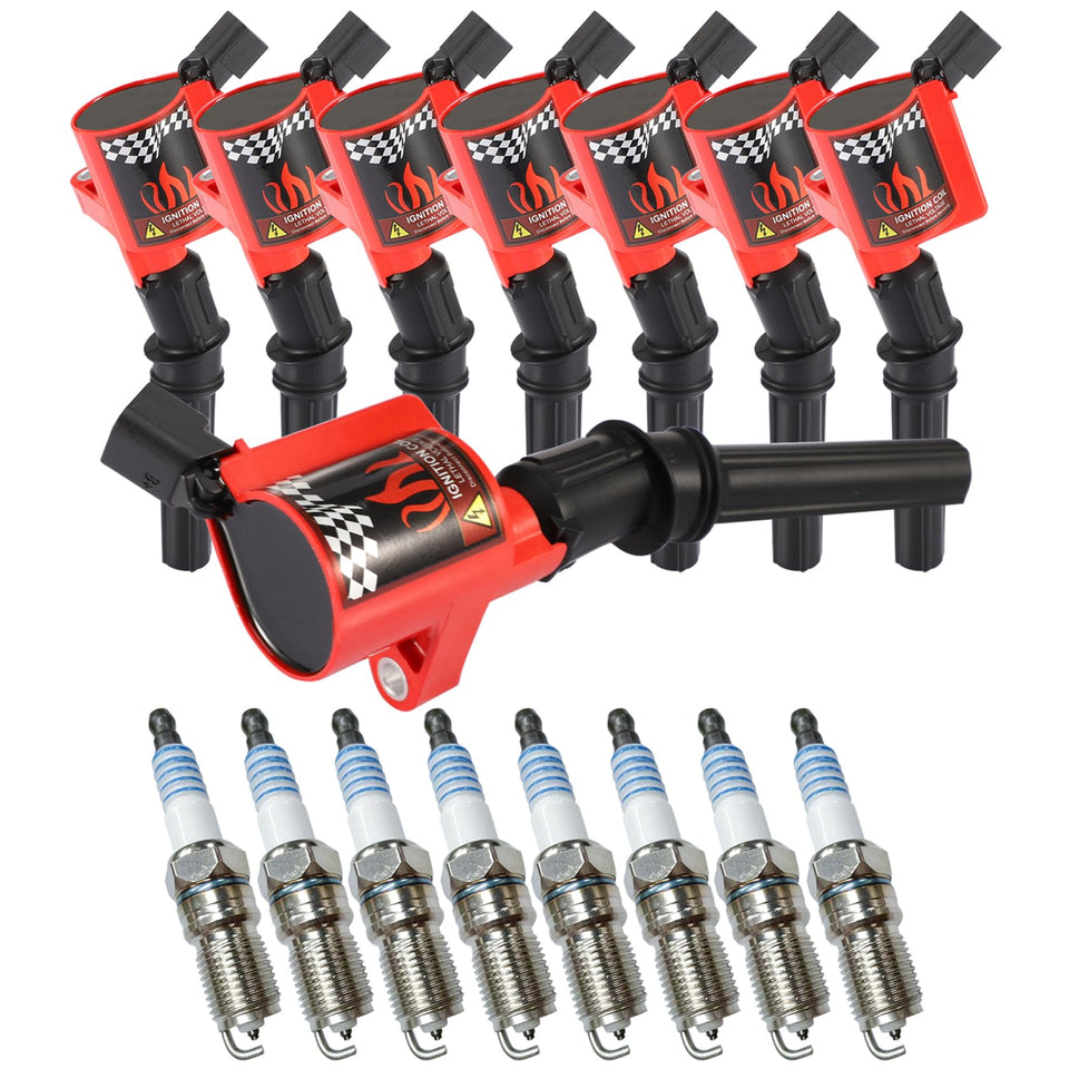 CarBole kit front packaging showing complete coil and plug set benefits