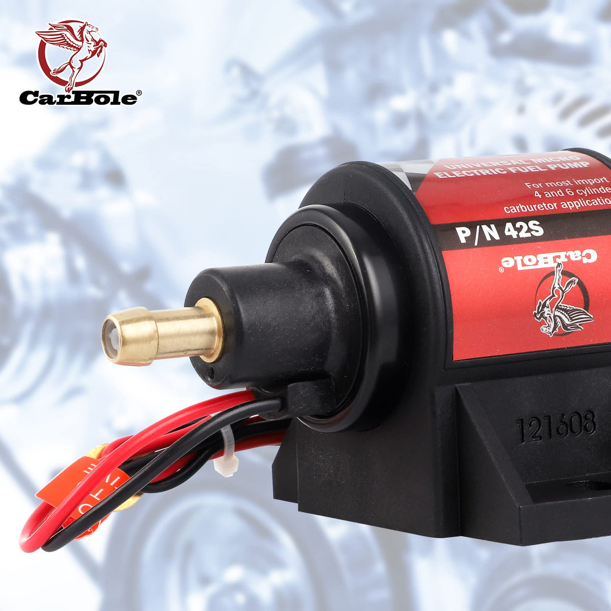 CarBole mounting flange and bolt pattern for secure, stable installation