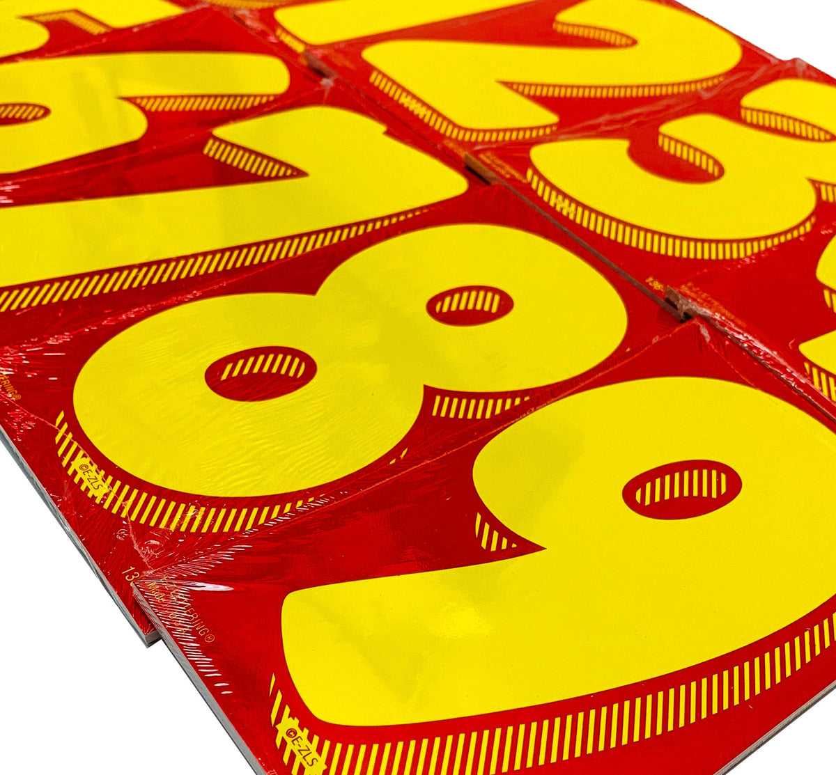 CarBowz dollar-sign decal detail, helps clear pricing display benefit