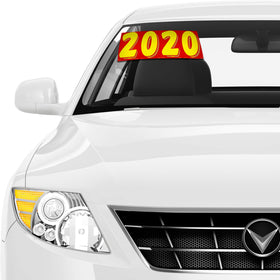 CarBowz decal under water beads to show waterproof vinyl, weatherproof benefit