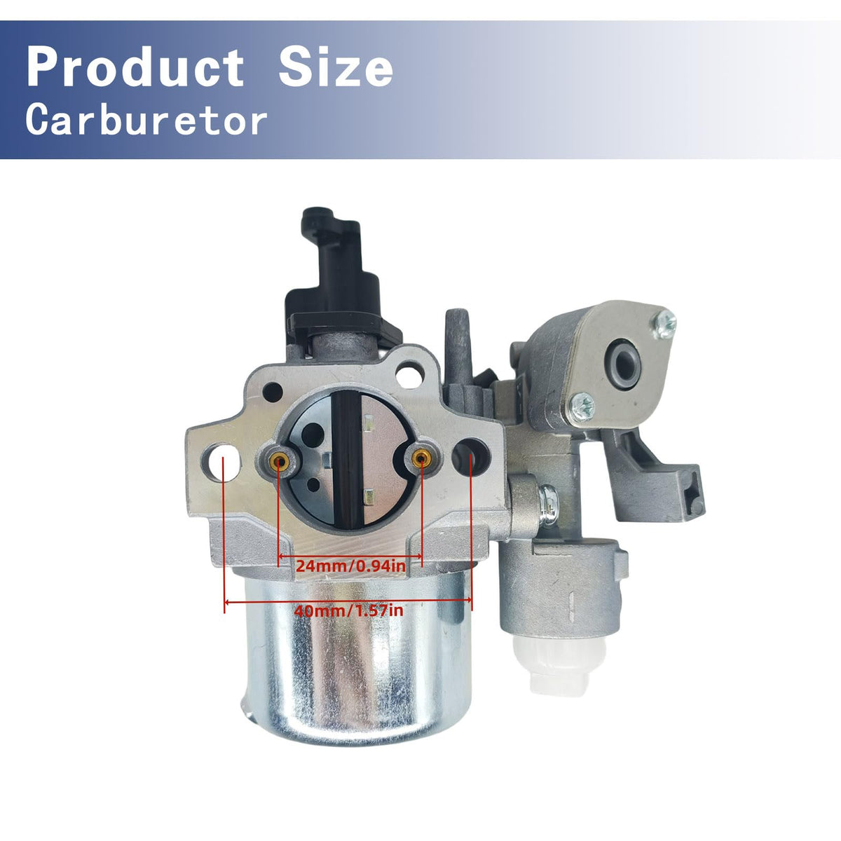 Carburionix included gasket and hardware kit ensuring correct fit and installation