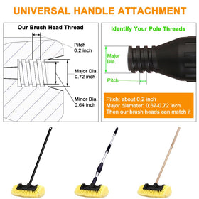 CARCAREZ flow-thru setup with hose showing continuous soap delivery benefit