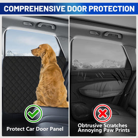 CarChic side profile mounted on car door showing secure, neat fit