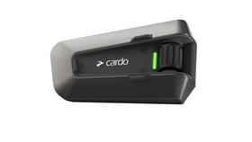 Cardo PACKTALK Edge front profile showing compact design and easy controls