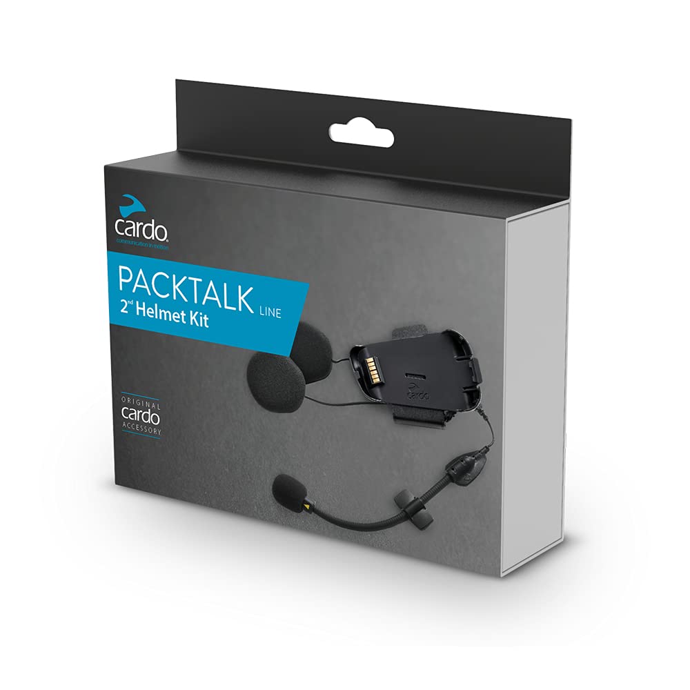 Cardo front mount showing secure helmet attachment and reliable fit
