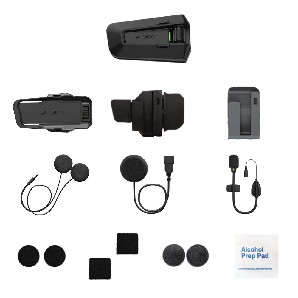 Cardo PACKTALK PRO controls and buttons designed for tactile use with gloves while riding