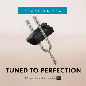 Cardo PACKTALK PRO in-use commuting scene with rider staying connected and informed