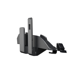 Cardo PACKTALK adaptor close-up of clip tabs and install detail for reliability