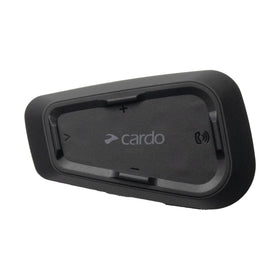 Cardo Spirit front profile showing controls and easy access benefits